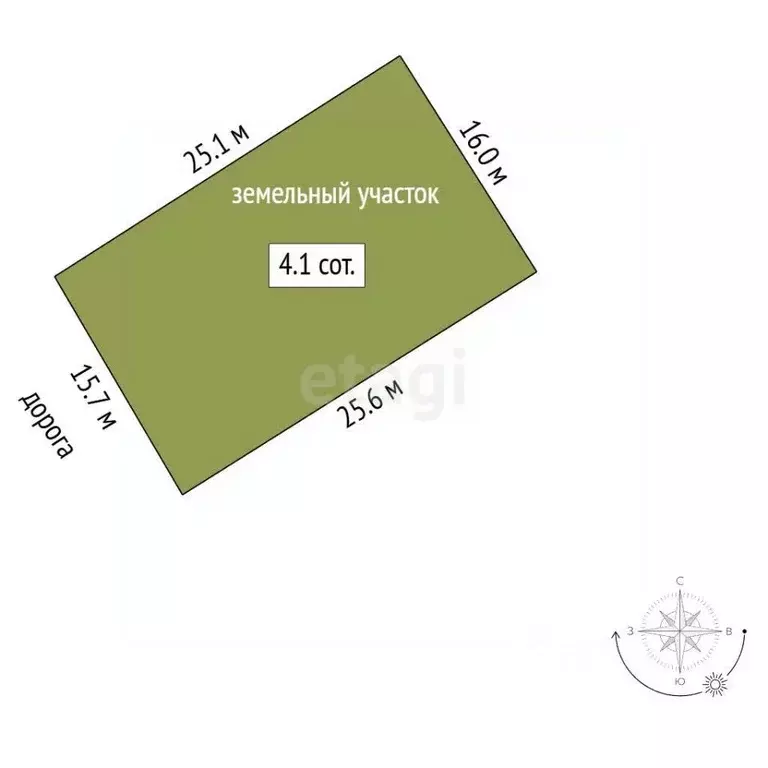 Участок в Севастополь Балаклавский муниципальный округ, ТСН Парус-6 ... - Фото 2