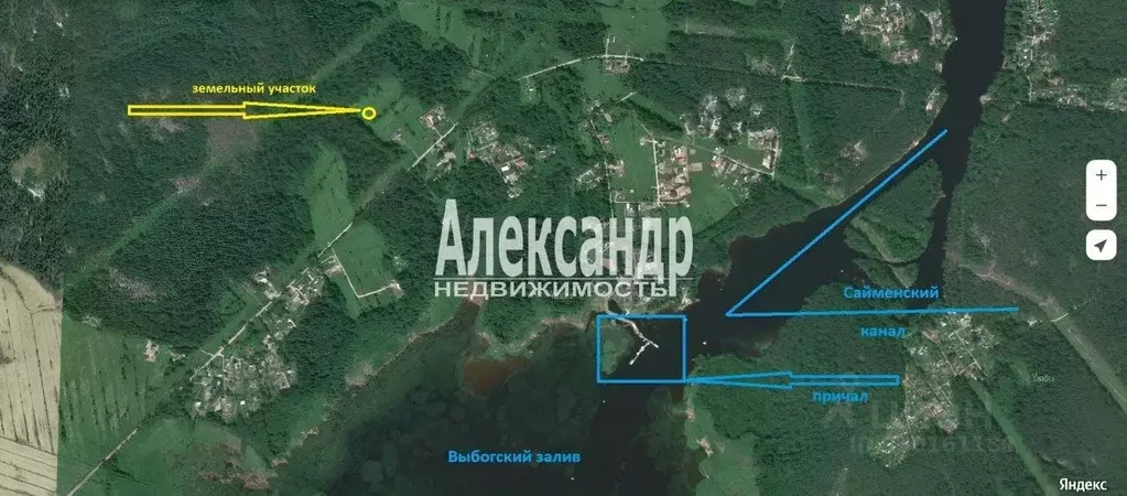 Участок в Ленинградская область, Выборг ул. Медуничная, 11 (11.97 ... - Фото 2