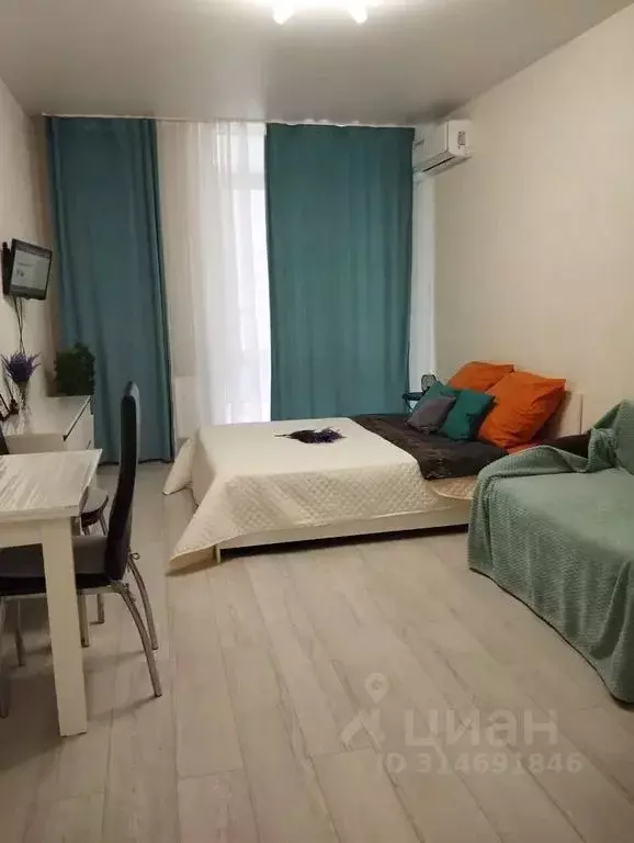 Студия Краснодарский край, Краснодар Любимово мкр, 18 (30.0 м) - Фото 1