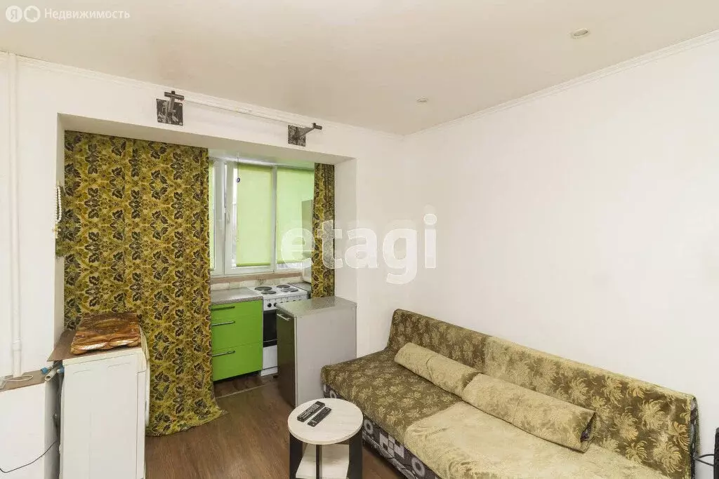 Квартира-студия: Тюмень, Олимпийская улица, 34 (17 м) - Фото 1