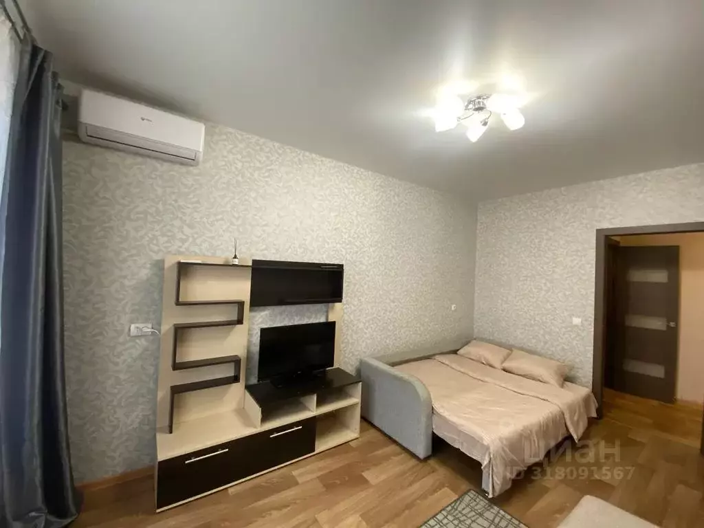 1-к кв. Краснодарский край, Краснодар Музыкальный мкр, ул. Имени ... - Фото 0