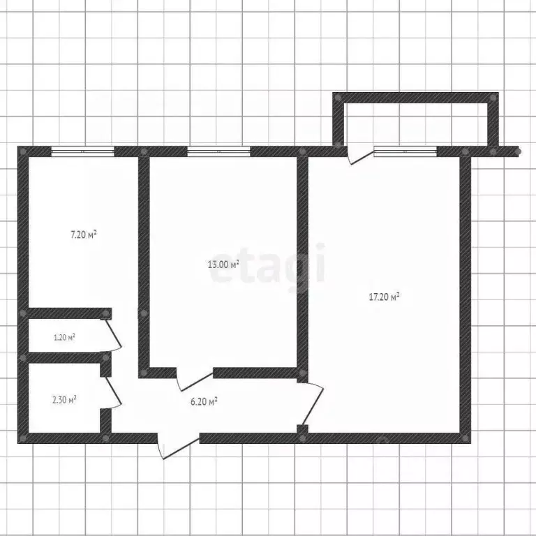 2-к кв. Башкортостан, Салават ул. Калинина, 85 (48.0 м) - Фото 2