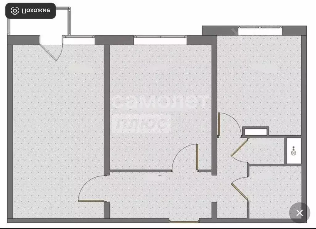 2-к кв. Москва Ясеневая ул., 42К1 (53.8 м) - Фото 2
