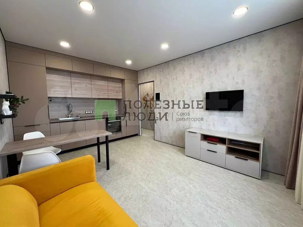 1-к. квартира, 39 м, 4/8 эт. - Фото 1