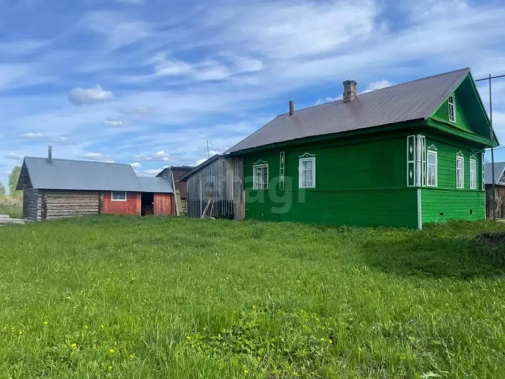 Дом в Вологодская область, Кадуйский муниципальный округ, д. Мокашево ... - Фото 0