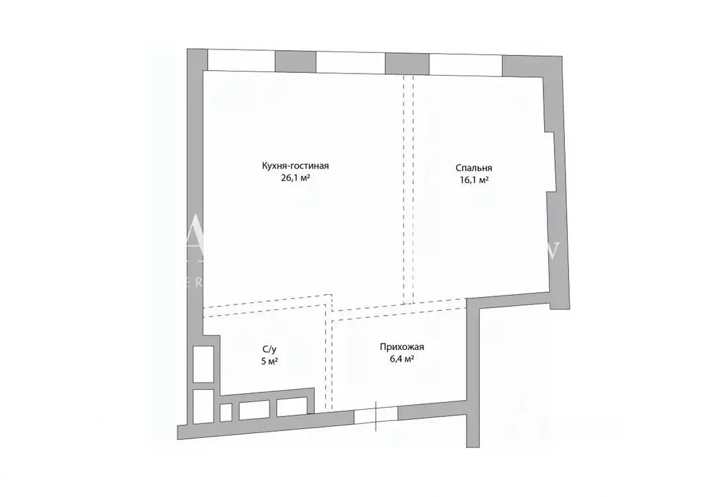 2-к кв. Москва Мытная ул., 40к4 (53.6 м) - Фото 1