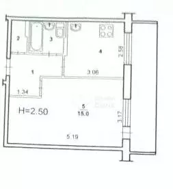 1-к кв. Волгоградская область, Волжский просп. Дружбы, 113 (29.0 м) - Фото 2