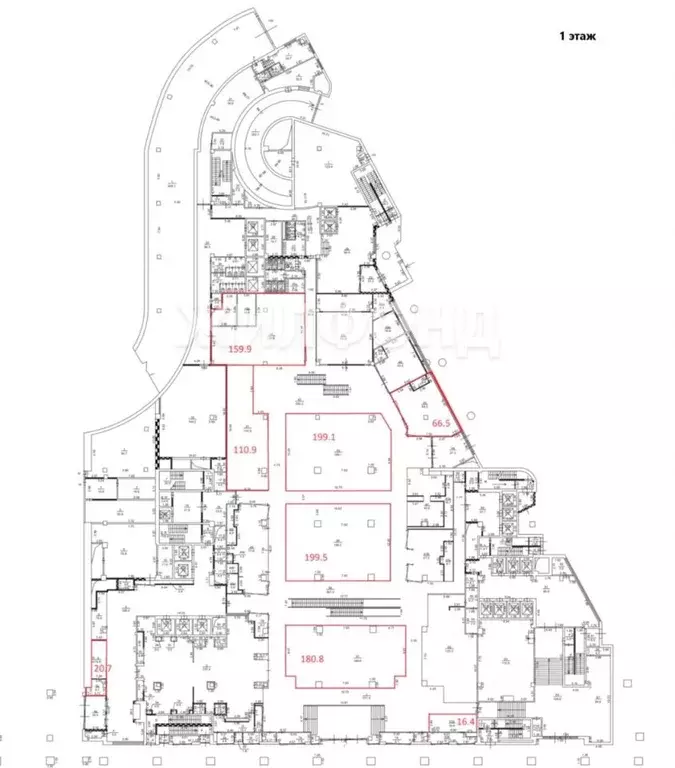 Помещение свободного назначения в Москва Новинский бул., 8 (200 м) - Фото 1