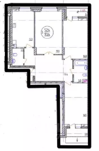 3-к кв. Новосибирская область, Новосибирск ул. Дуси Ковальчук, 244 ... - Фото 1