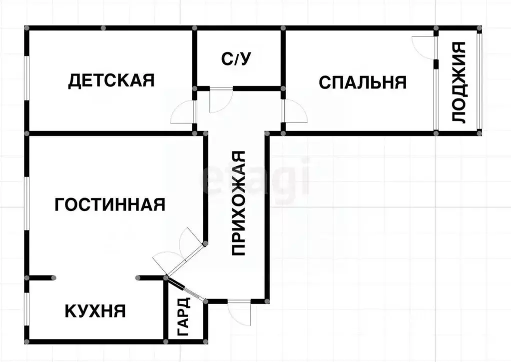 3-к кв. Приморский край, Владивосток ул. Ладыгина, 2 (65.9 м) - Фото 0