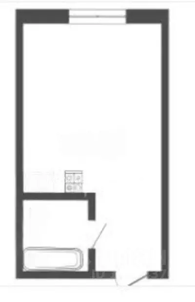 Студия Кемеровская область, Кемерово Спортивная ул., 36 (18.2 м) - Фото 2