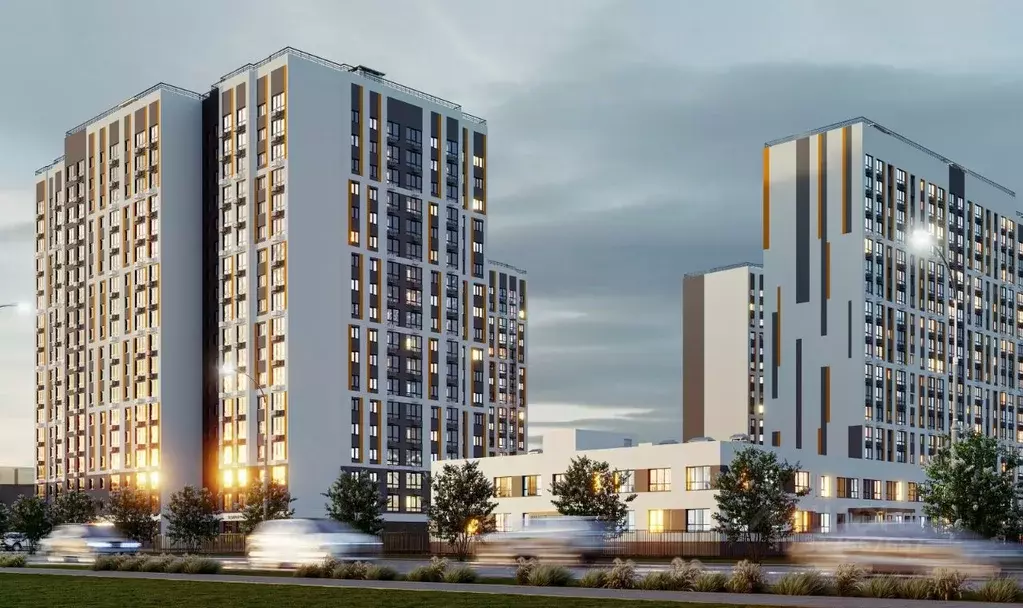 2-к кв. Липецкая область, Липецк ул. Механизаторов, 15А (63.06 м) - Фото 1