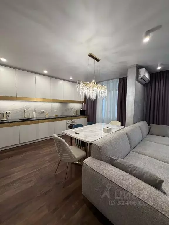 3-к кв. Ростовская область, Ростов-на-Дону ул. Мечникова, 110с2 (83.0 ... - Фото 2