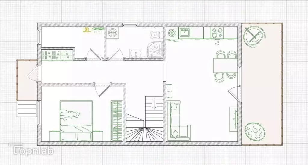 Дом в Томская область, Томский район, с. Корнилово, Красная горка 2 ... - Фото 1