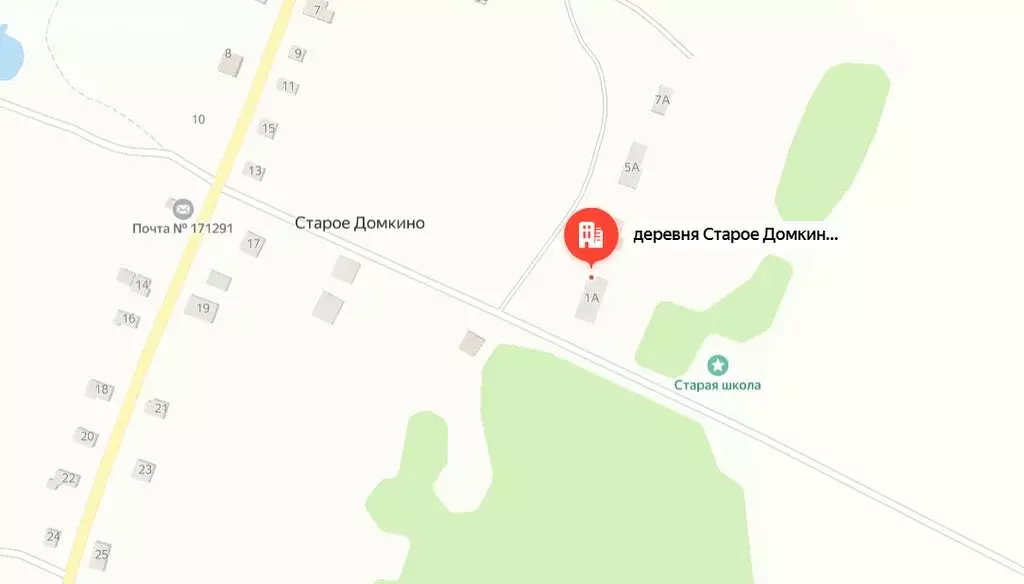 Участок в деревня Старое Домкино, 1 (14 м) - Фото 1