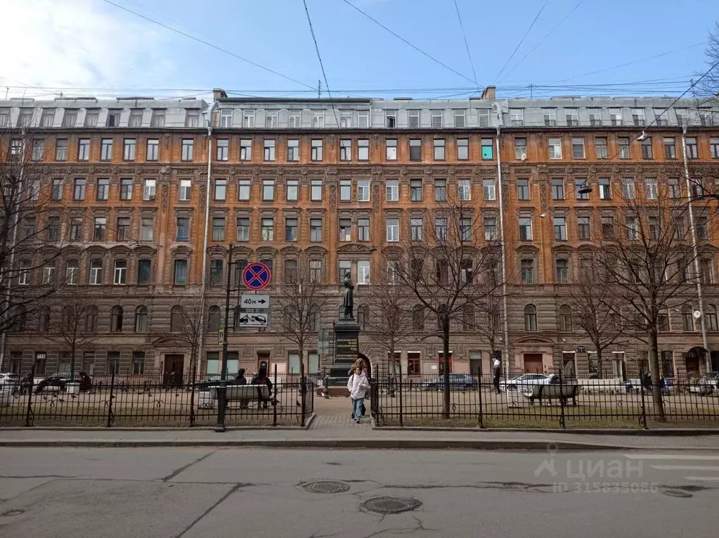 Комната Санкт-Петербург Пушкинская ул., 11 (34.2 м) - Фото 2