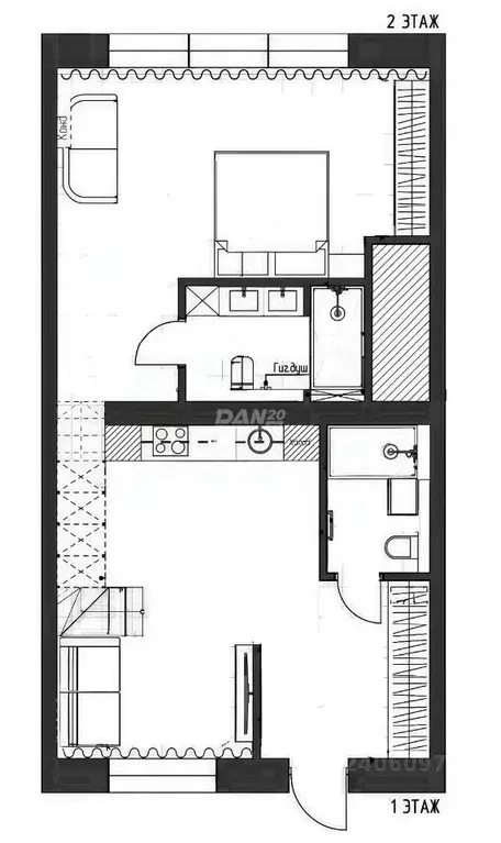 2-к кв. Челябинская область, Миасс 17 (61.1 м) - Фото 2