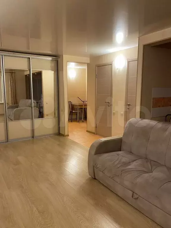 Квартира-студия, 41 м, 1/9 эт. - Фото 1