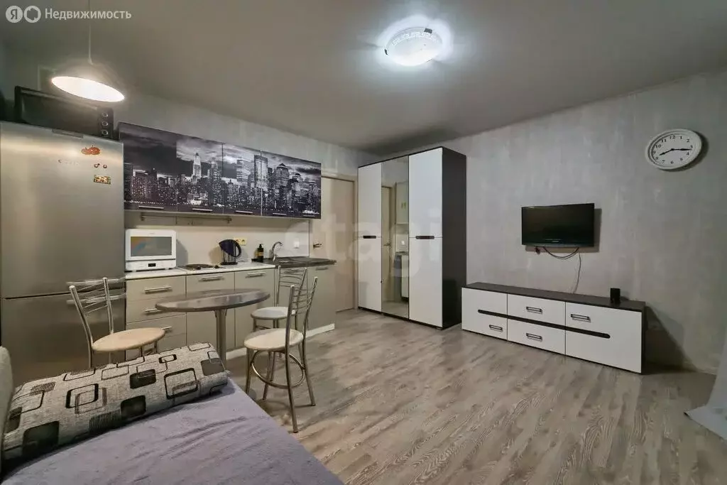 Квартира-студия: Кудрово, Европейский проспект, 13к2 (23 м) - Фото 1