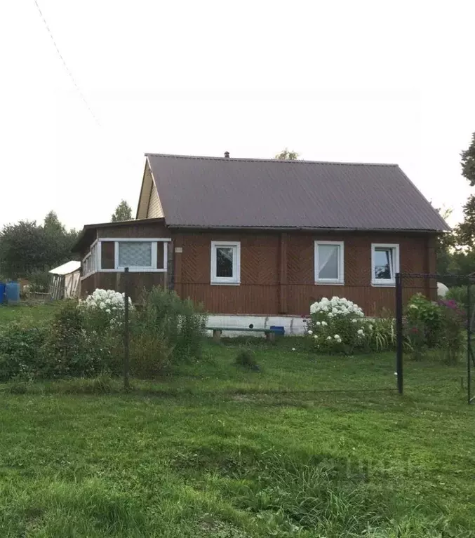 Дом в Калужская область, Жуковский район, Трубино с/пос, д. Подчервино ... - Фото 0