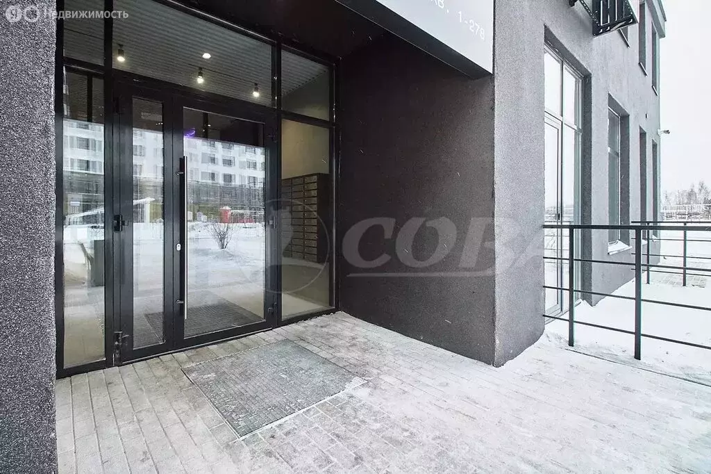 2-комнатная квартира: Тюмень, улица Евгения Войнова, 3 (54 м) - Фото 1