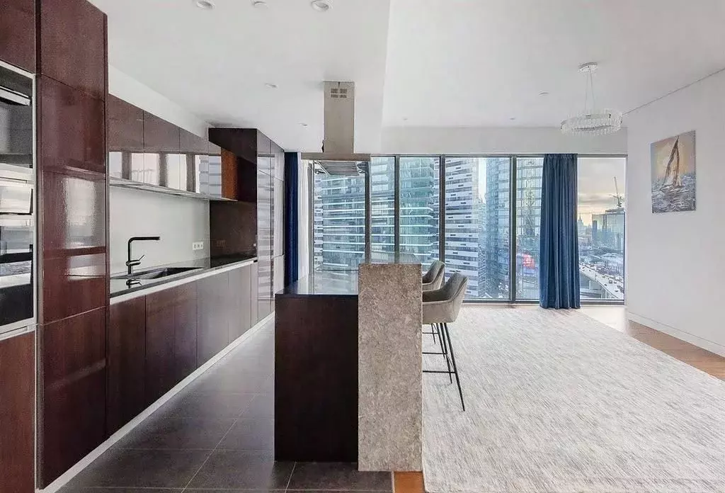 Свободной планировки кв. Москва 1-й Красногвардейский проезд, 21с2 ... - Фото 2