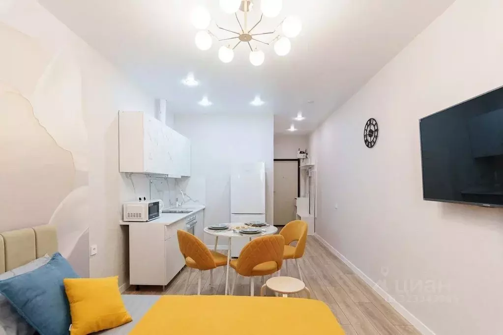 Студия Краснодарский край, Краснодар Любимово мкр, 11/1 (30.0 м) - Фото 2