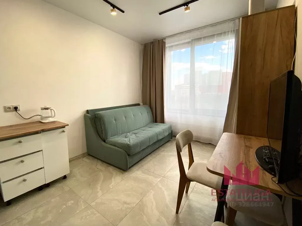 Студия Москва Нагатинская наб., 10А (22.0 м) - Фото 2