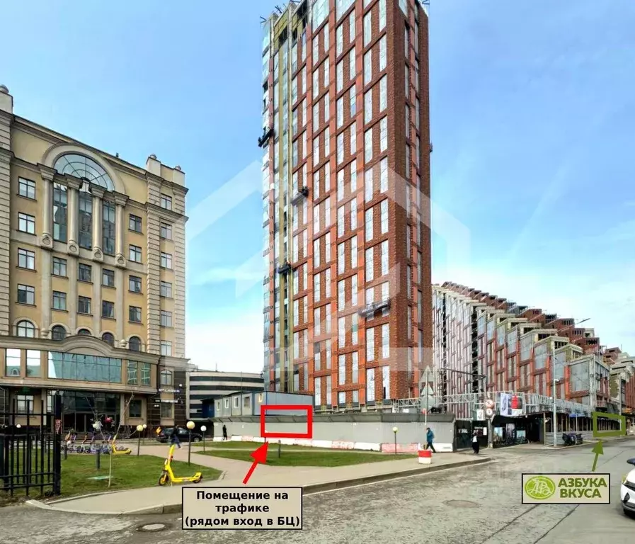 Помещение свободного назначения в Москва Летниковская ул., 6к2 (63 м) - Фото 1