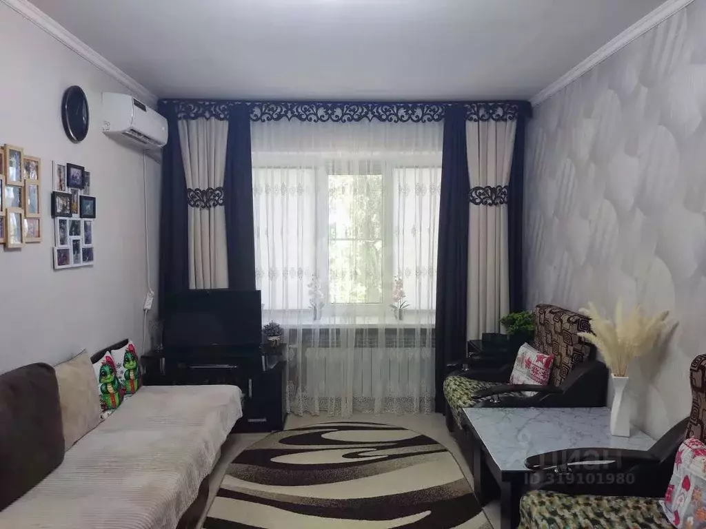 1-к кв. Воронежская область, Борисоглебск Пушкинская ул., 90 (31.2 м) - Фото 0