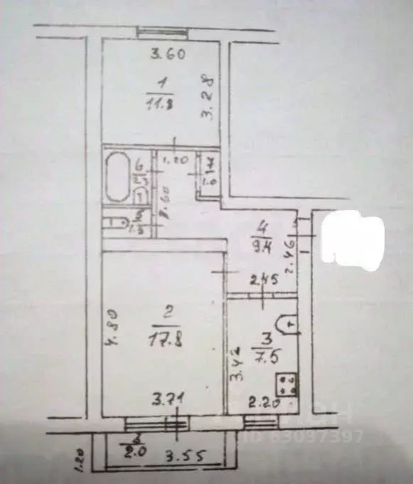 2-к кв. Краснодарский край, Горячий Ключ ул. Ленина, 201 (53.0 м) - Фото 2