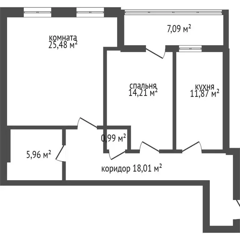 2-к кв. Башкортостан, Уфа ул. Менделеева, 10 (84.0 м) - Фото 2