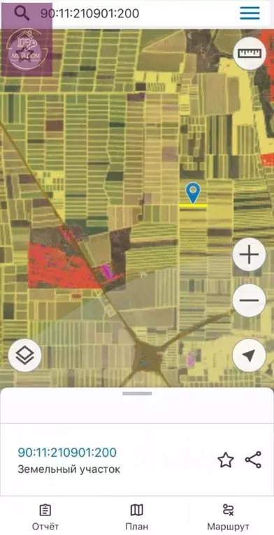 Участок в Крым, Сакский район, с. Суворовское 1 (14.76 сот.) - Фото 2