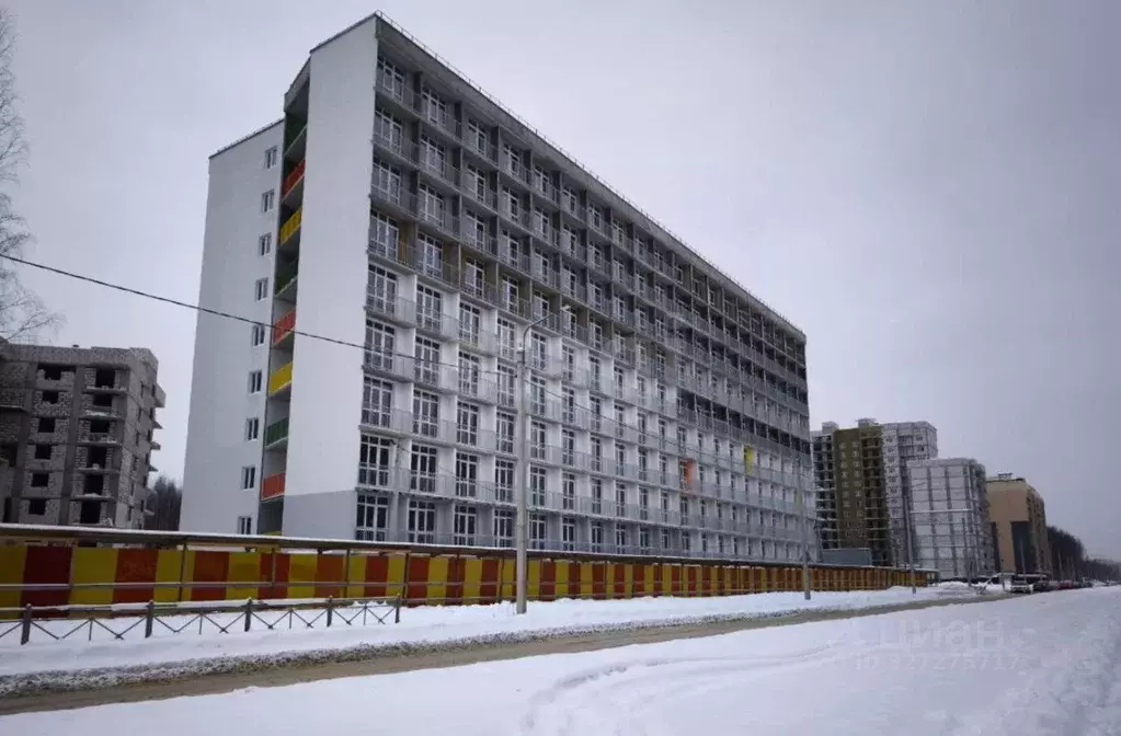 Студия Ярославская область, Ярославль 2-й мкр,  (26.19 м) - Фото 1