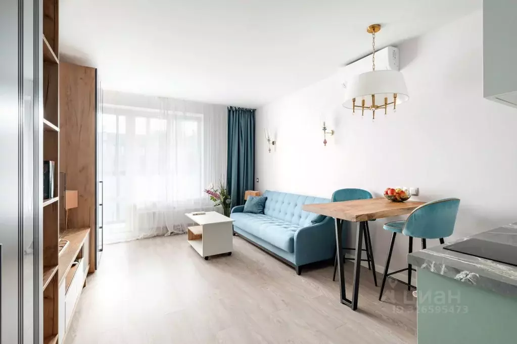 Студия Москва пос. Коммунарка, ул. Фитаревская, 6 (27.0 м) - Фото 2