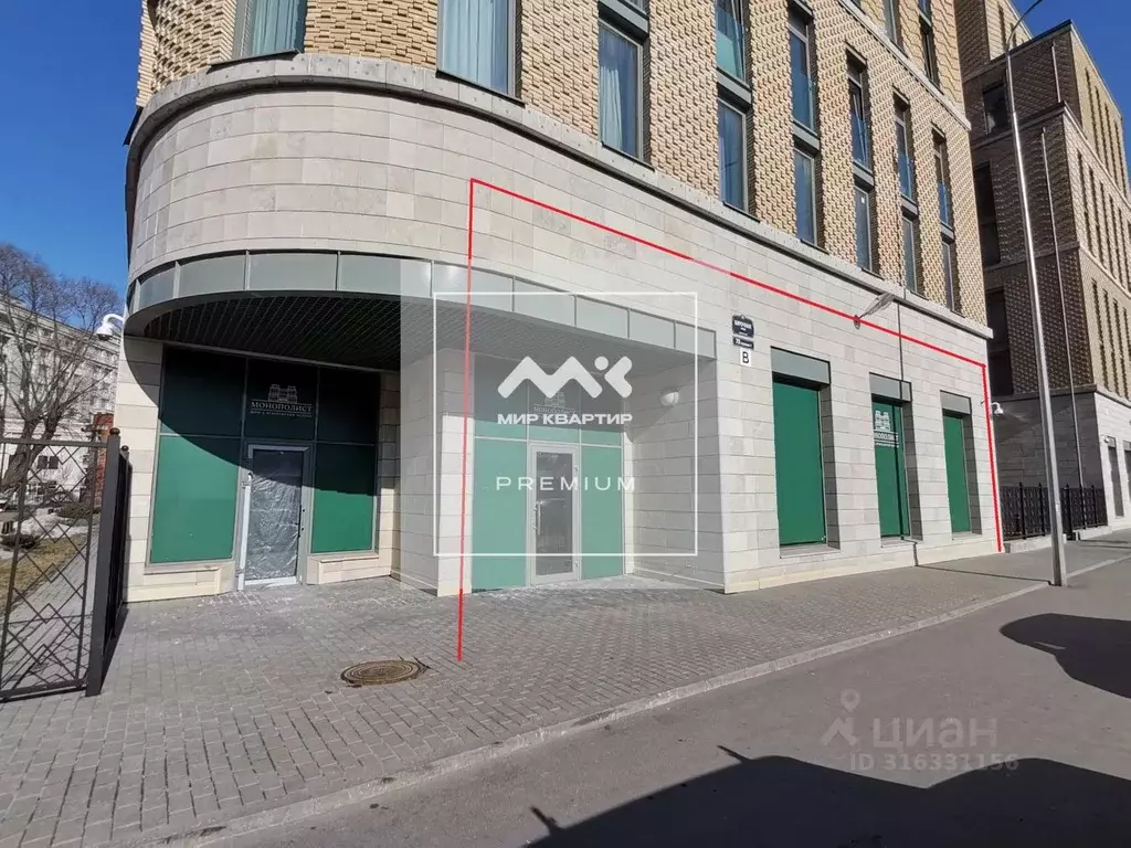Торговая площадь в Санкт-Петербург Кирочная ул., 70 (83 м) - Фото 0