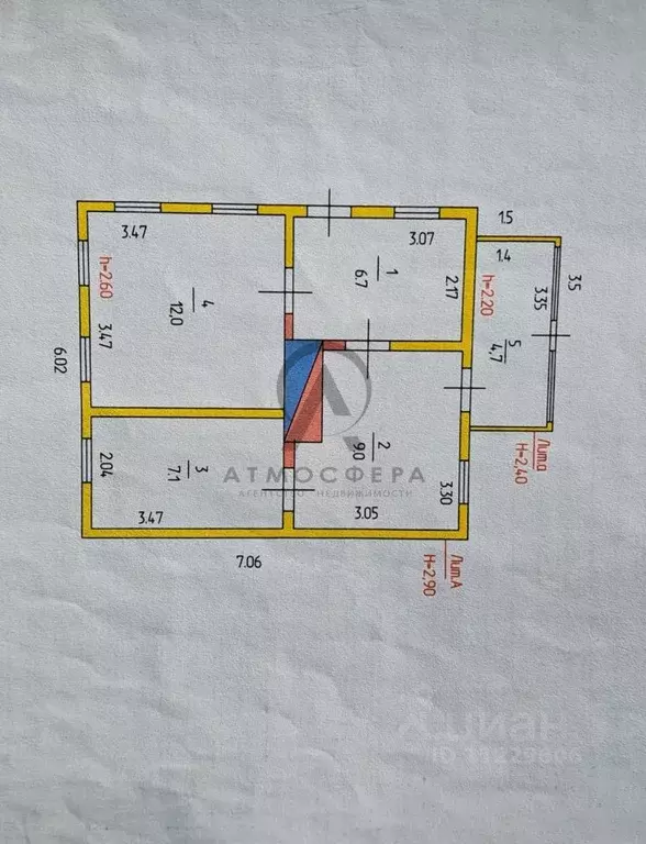Дом в Краснодарский край, Апшеронск Лесозаводская ул. (40 м) - Фото 2