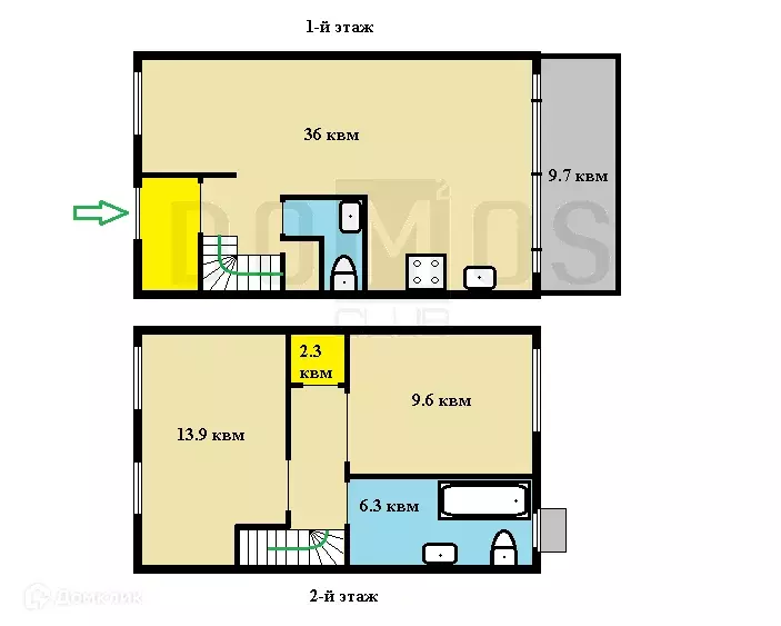 Продаётся 2-к квартира, 84.5 м - Фото 0