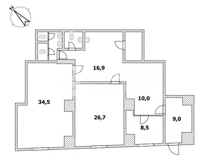 Помещение свободного назначения в Москва проезд Березовой Рощи, 12 ... - Фото 2