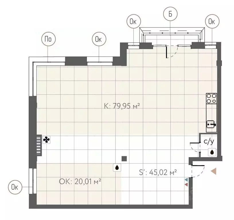 3-к кв. Иркутская область, Иркутск ул. Сурикова, 21А (147.23 м) - Фото 0