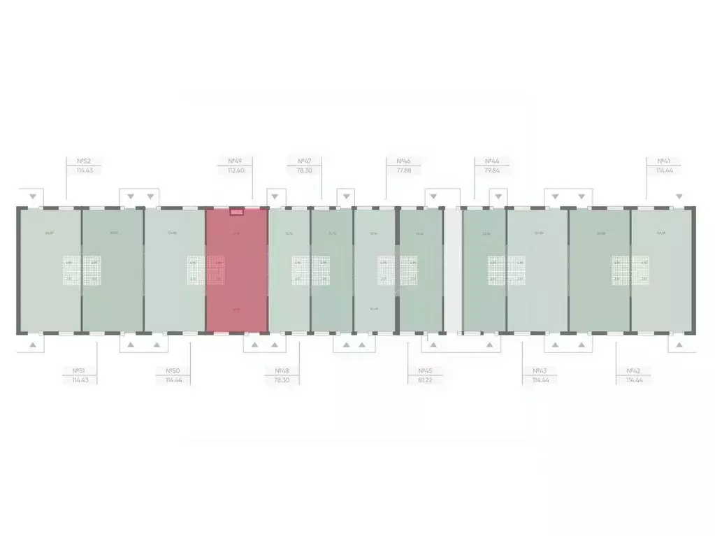 Помещение свободного назначения в Санкт-Петербург Морская миля жилой ... - Фото 2