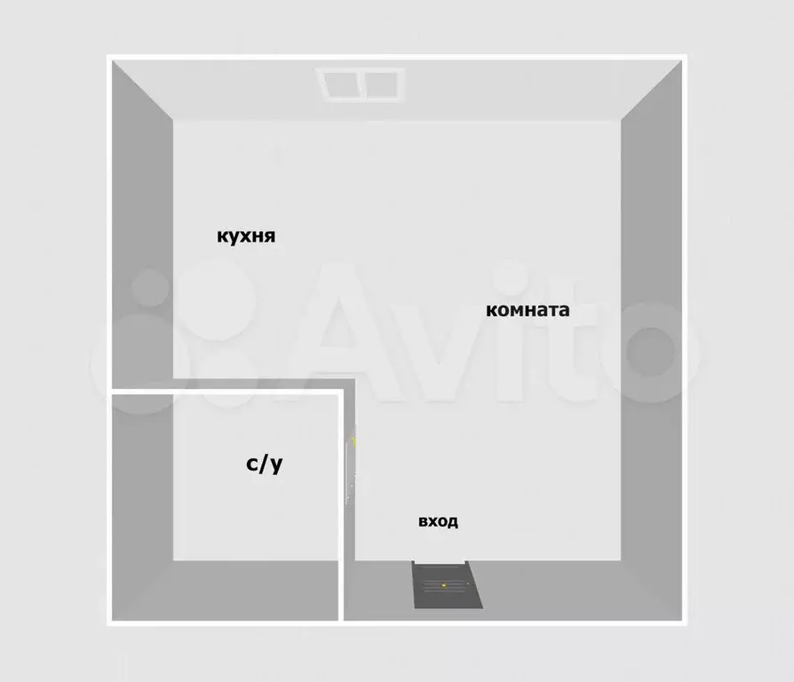 Квартира-студия, 18,8 м, 2/3 эт. - Фото 0