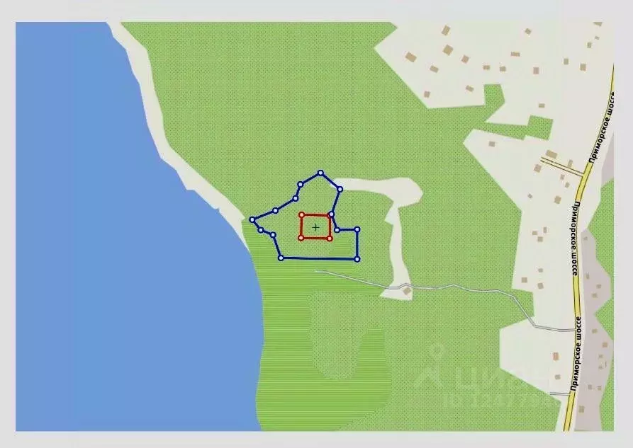 Участок в Ленинградская область, Выборгский район, Приморское ... - Фото 2