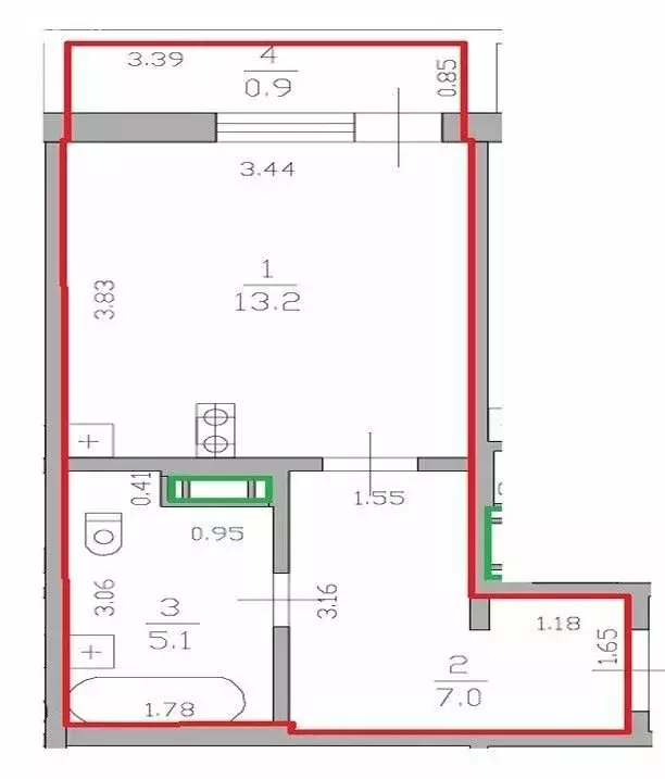 Квартира-студия: Нижний Новгород, проспект Кораблестроителей, 52к1 ... - Фото 1