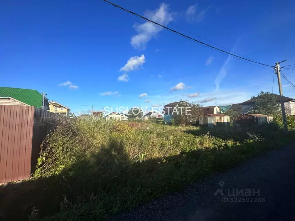 Участок в Ленинградская область, Ломоносовский район, Виллозское ... - Фото 2