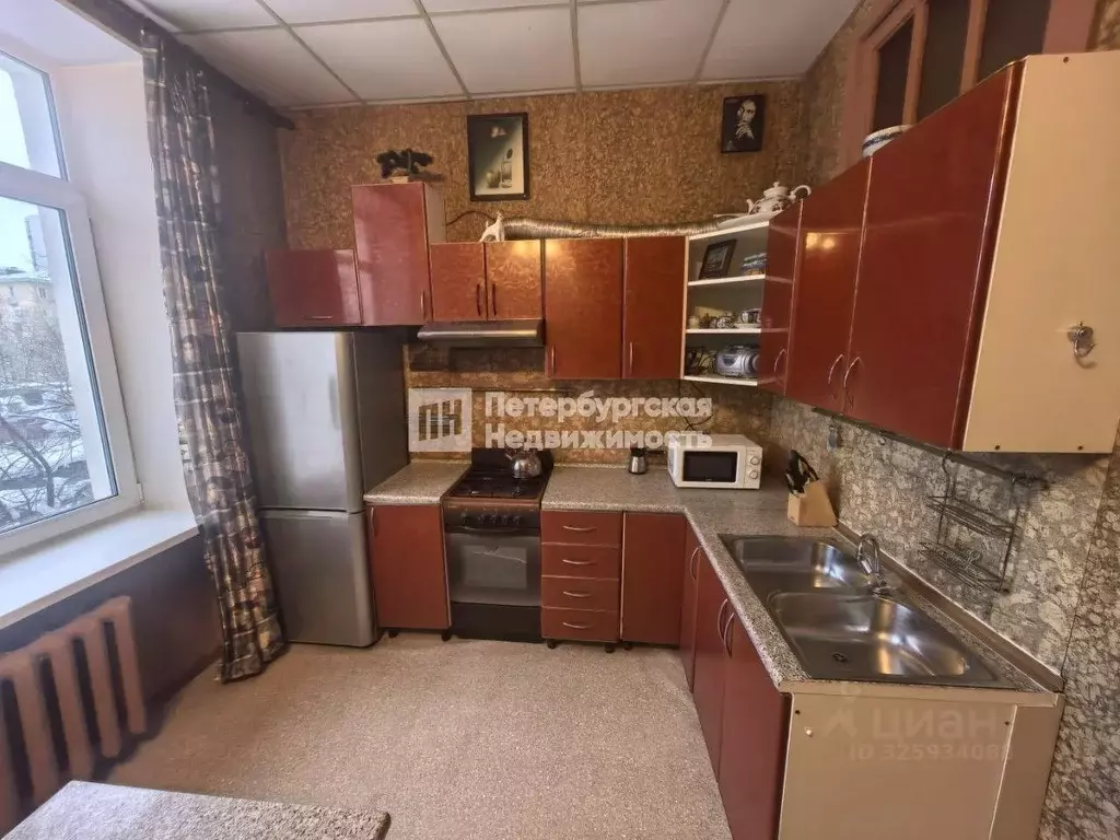 3-к кв. Санкт-Петербург 1-й Муринский просп., 15 (76.0 м) - Фото 2