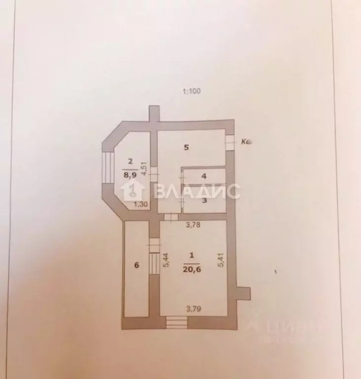 1-к кв. Белгородская область, Белгород ул. 3-го Интернационала, 23 ... - Фото 2