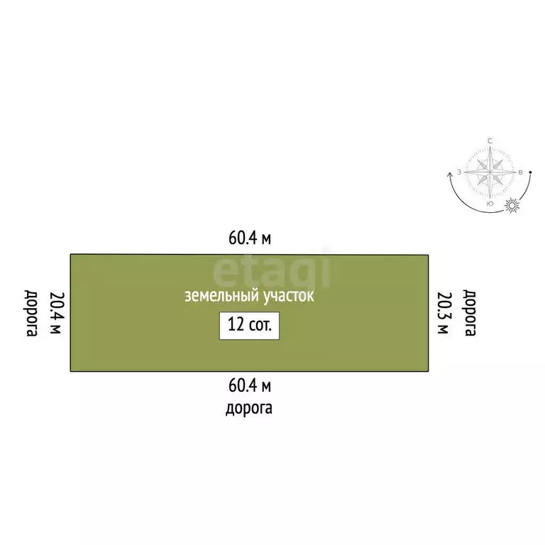 Участок в Кабардино-Балкарская Республика, Чегем (6 м) - Фото 1