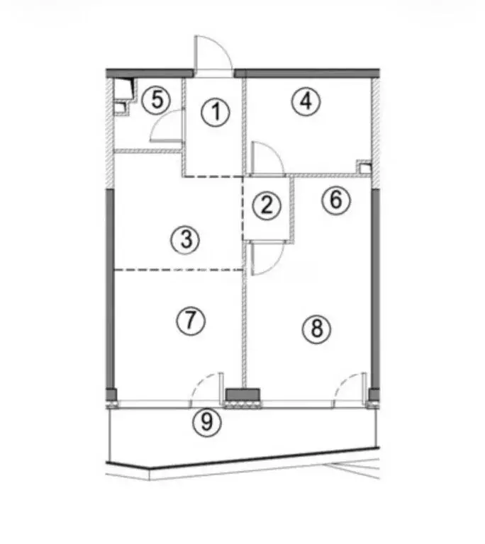 Квартира-студия: Москва, Полковая улица, 1к1 (54 м) - Фото 1