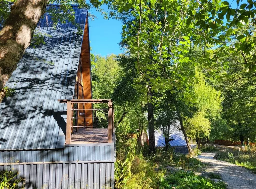 Дом в Карачаево-Черкесия, Зеленчукский район, с. Архыз  (47 м) - Фото 0